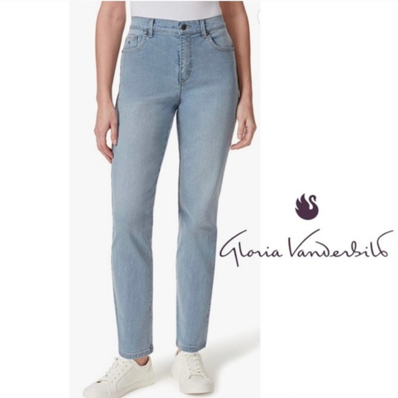 Lot of 4 pair Gloria Vanderbilt Amanda Classic Jeans Pants Size 8 Short👖EUC - Picture 2 of 16